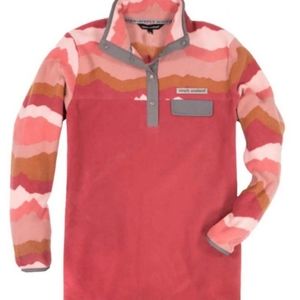 Ladies S.Southern NWT Fleece Mountain print dress sz-Large